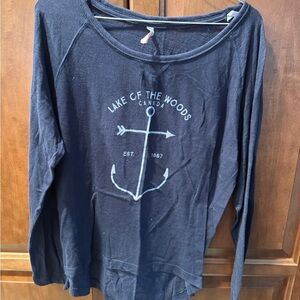 Source Unknown Navy Long Sleeve Tee